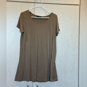 Bellagrace Taupe Large Tunic Top for Women
